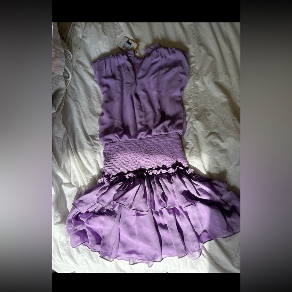 TCEC Soft Purple Fabric Dress